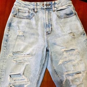 American eagle curvy mom jeans